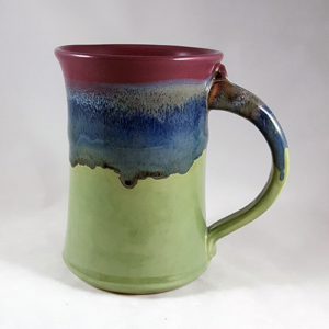 Clay in Motion Large Mug in Mossy Creek